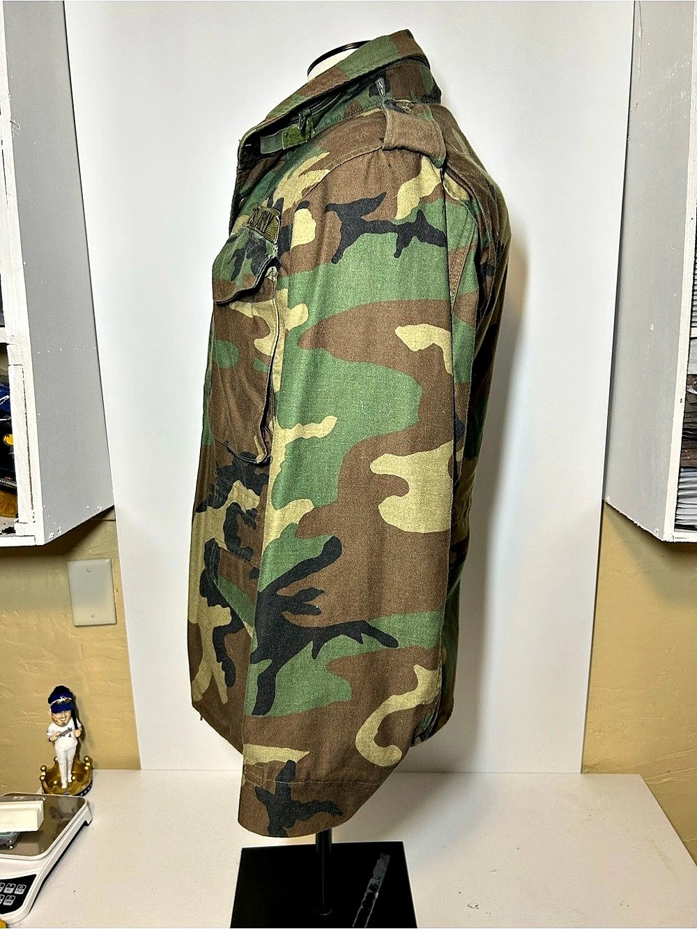 US Military M-65 Field Jacket Men's Camo Green & Brown